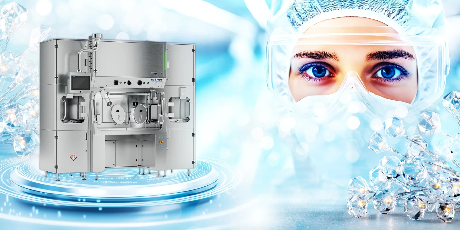 Reinraumsystem von Ortner Reinraumtechnik